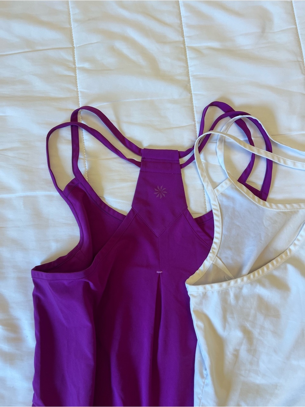 Two Athleta Go Time Racerback Tank - Size:XS - Picture 3 of 5